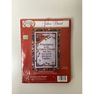 Jeanette Crews Designs Golden Thread Counted Cross Stitch Kit 013-EK JHoughton